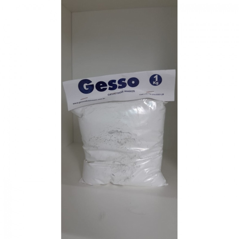 PACOTE DE GESSO EM PÓ 1KL